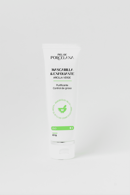 Mascarilla Exfoliante de Arcilla Verde
