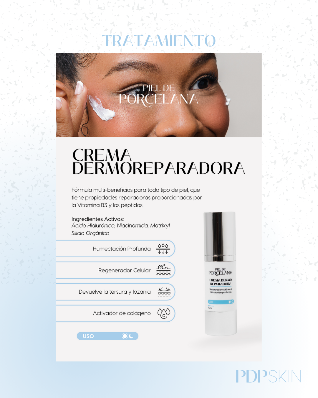 Crema Hidratante Dermoreparadora 30/60gr
